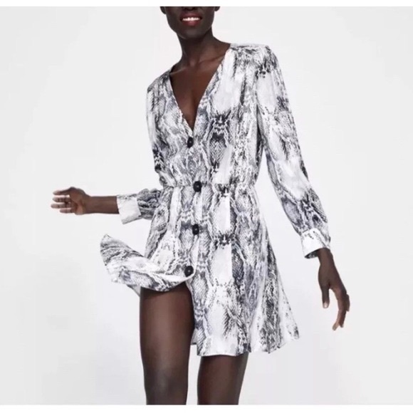 Zara animal print dress - Picture 7 of 7